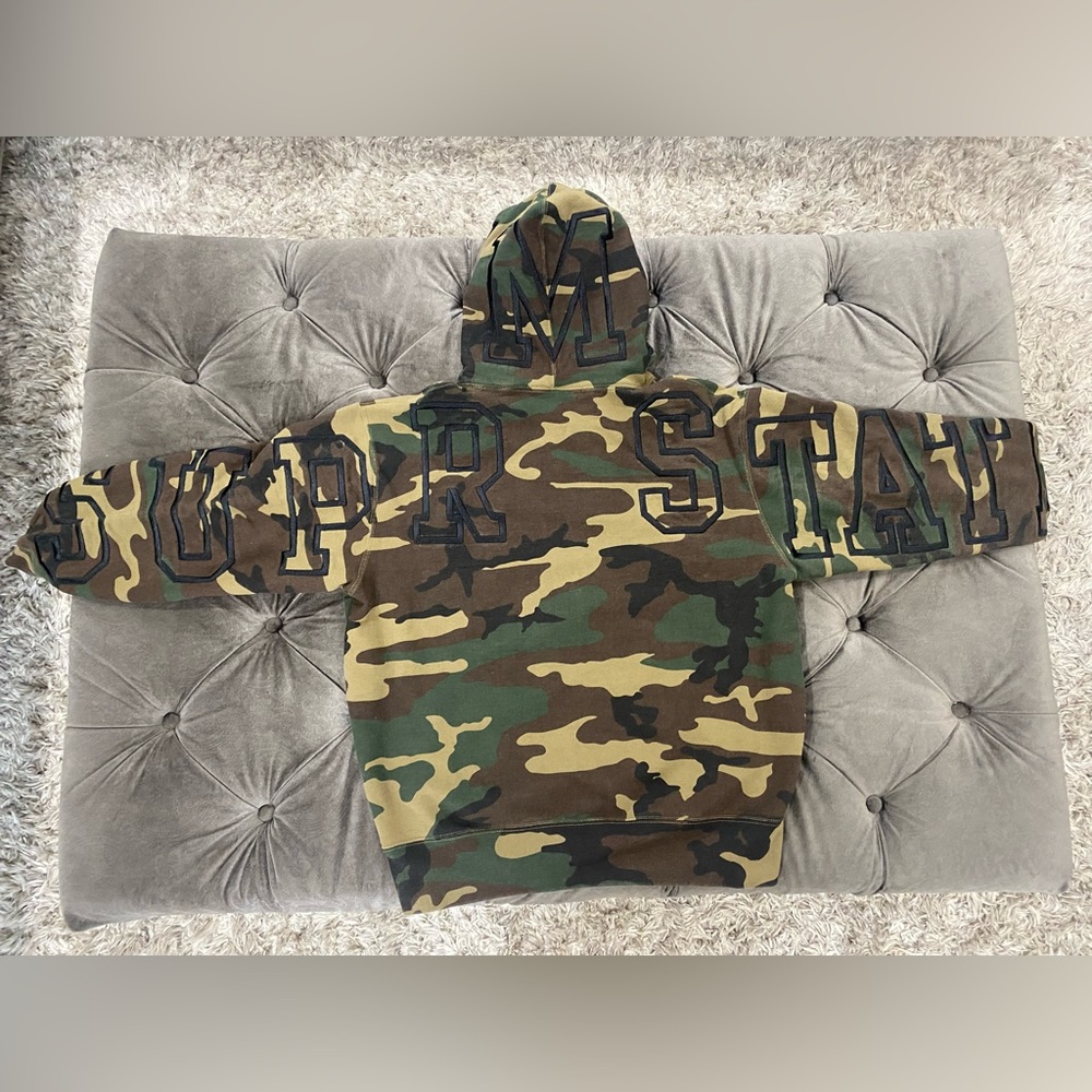 Supreme ( supreme state) hooded sweat shirt